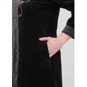 Халат Romeo Life XL,2XL,3XL,4XL велюр 3619